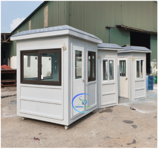 Bốt Bảo Vệ, Bốt Gác Composite, Cabin Bảo Vệ, Bốt Khung thép