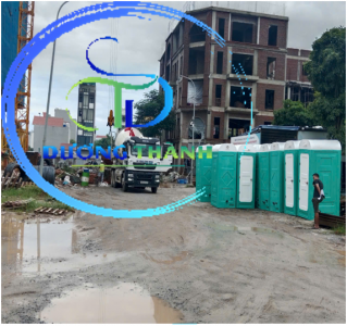 Nhà vệ sinh di động công trường mới 100%