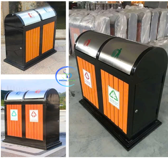 thùng rác 2 ngăn tại bắc ninh
