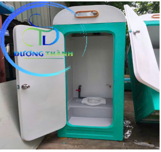 Nhà vê sinh di động composite Bệ Xổm