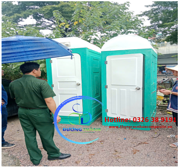 nhà vệ sinh di động bắc giang