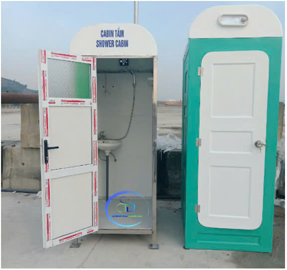 nhà tắm di động composite