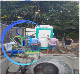 nhà vệ sinh công cộng toilet công trường