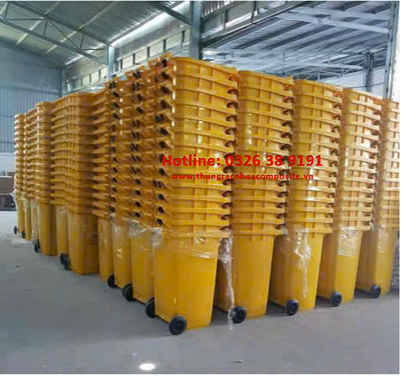 thùng rác nhựa 60l, 90l, 120l, 120l, 240l, bình xuyên, phú thọ