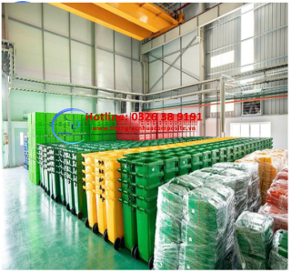 Thùng Rác Nhựa Composite 60L, 90L, 120L, 240L, Thanh Hóa